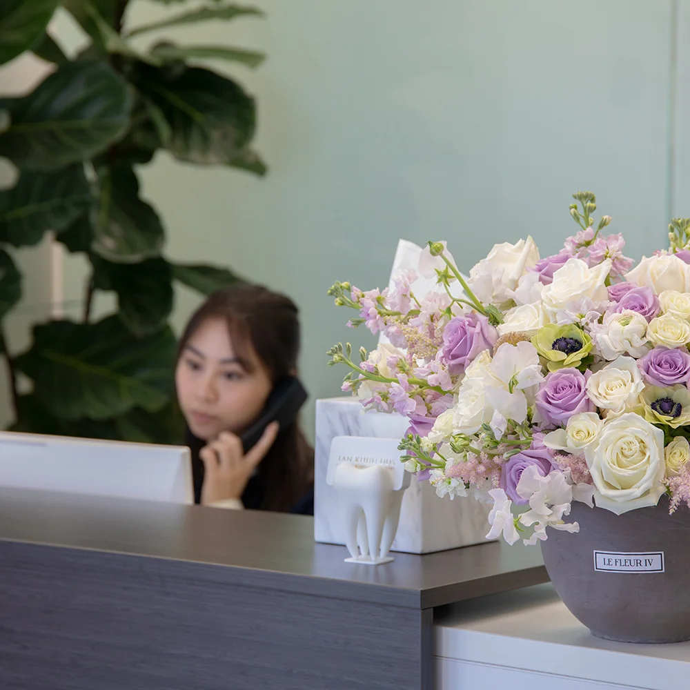 Front Desk Flowers